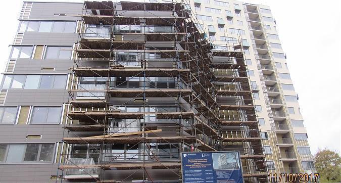 Жилой дом на улице Коминтерна - фасадные работы, вид со стороны улицы Коминтерна, фото 4 Квартирный контроль