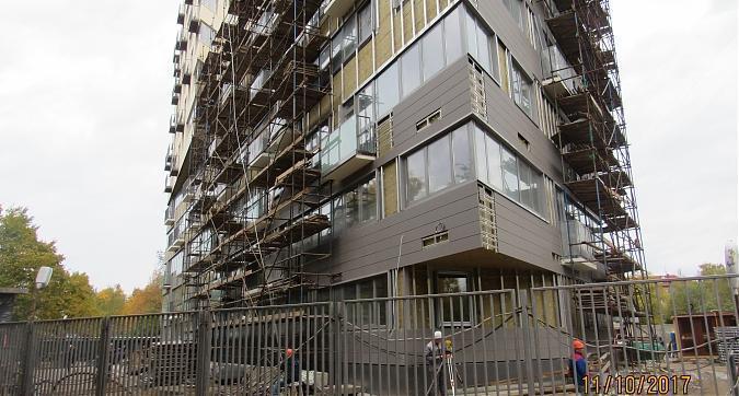 Жилой дом на улице Коминтерна - фасадные работы, вид со стороны улицы Коминтерна, фото 6 Квартирный контроль