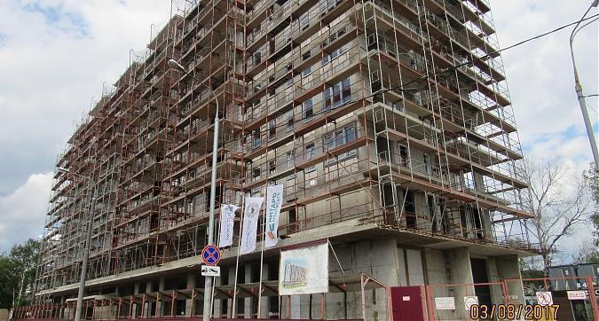 ЖК Янтарь-Apartments (Комплекс апартаментов Янтарь-Apartments) - вид с Левобережной улицы Квартирный контроль