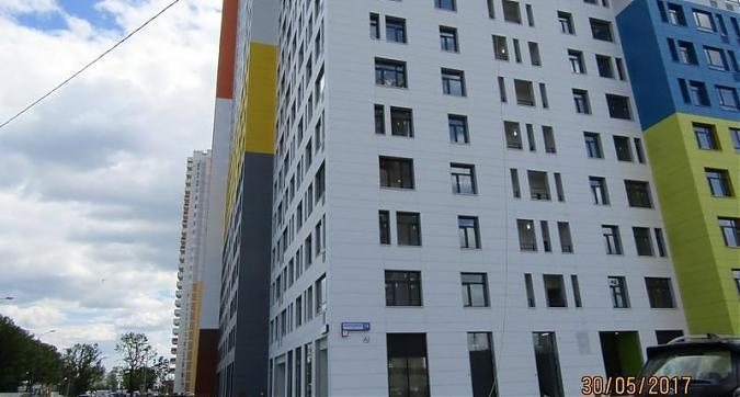 ЖК "Левобережный" - вид на корпус 15 с северной стороны Квартирный контроль