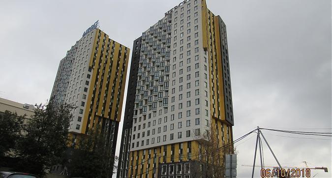 ЖК Невский, фасадные работы, вид с улицы Адмирала Макарова, фото - 1 Квартирный контроль