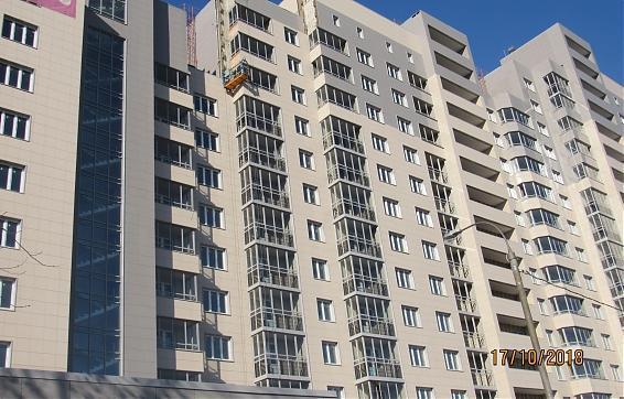 ЖК Авеню, фасадные работы, вид с Комсомольской улицы, фото - 2 Квартирный контроль