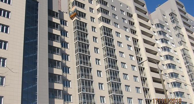 ЖК Авеню, фасадные работы, вид с Комсомольской улицы, фото - 2 Квартирный контроль
