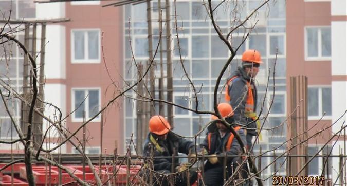 ЖК Маяк - вид на строительную площадку со стороны улицы Юннатов Квартирный контроль