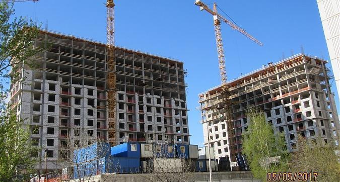 ЖК Пикассо - вид со двора на 1-й и 2-й корпуса Квартирный контроль