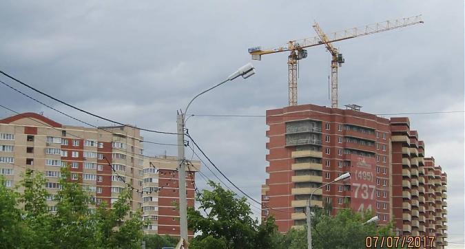 ЖК Батарейный - вид на строящийся корпус 8 со стороны улицы Киово Квартирный контроль