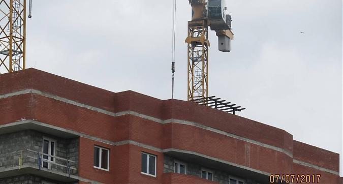 ЖК Батарейный - вид на строящийся корпус 8 со стороны улицы Киово Квартирный контроль