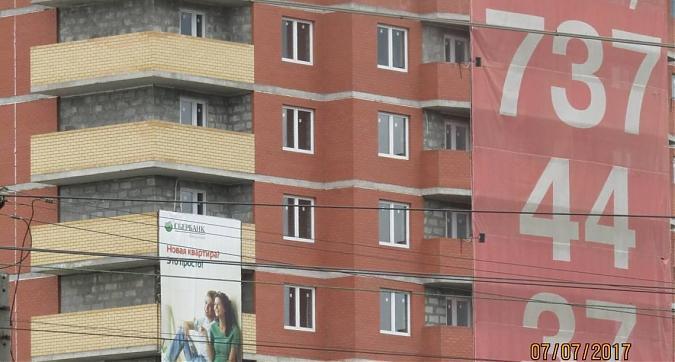 ЖК Батарейный - вид на строящийся корпус 8 со стороны улицы Киово Квартирный контроль