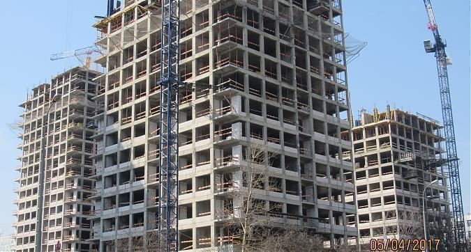 ЖК Родной город. Воронцовский парк - вид на 4-й и 2-й корпуса с улицы Наметкина Квартирный контроль