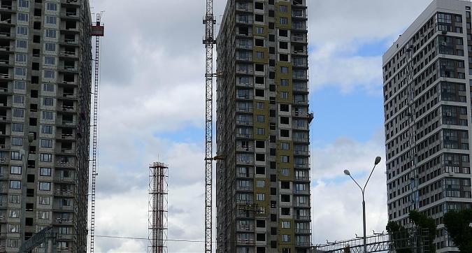 ЖК Парк Легенд - Корпус 4, вид со стороны МЦК Квартирный контроль