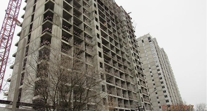 ЖК Поколение,  2-й и 1-й корпуса - вид со стороны Нововладыкинского проезда Квартирный контроль