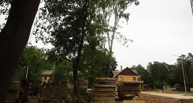 ЖК Парковые аллеи - вид на территорию будущей застройки Квартирный контроль