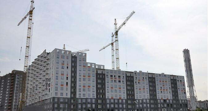 ЖК Люберецкий, 1-й корпус, монтаж 10-го этажа, вид с северной стороны Квартирный контроль