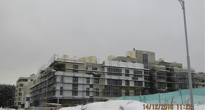 ЖК Загородный квартал - вид на корпус 18 с территории посёлка Квартирный контроль