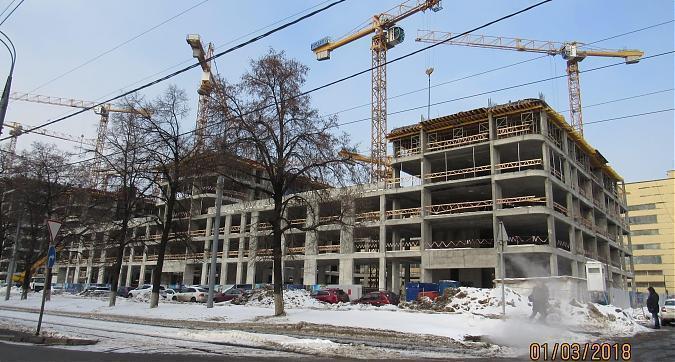 ЖК Символ (квартал Достоинство), 9-й корпус - монолитные работы, фото 1 Квартирный контроль