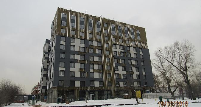 ЖК Отражение, фасадные работы - вид на комплекс с 12-го проезда Марьиной Рощи, фото 4 Квартирный контроль
