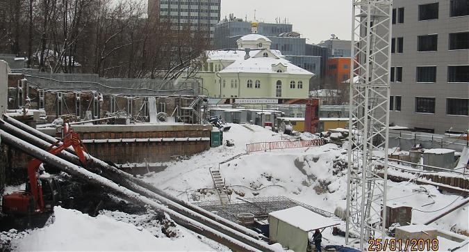 ЖК NV 9 ARTKVARTAL (НВ 9 АРТКВАРТАЛ), строительная площадка - вид с Большого Николоворобинского переулка, фото 1 Квартирный контроль
