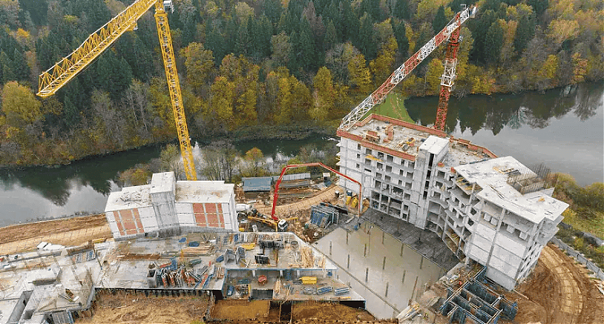 Ход строительства ЖК Отрада на реке. Ноябрь 2024, фото 7 Квартирный контроль