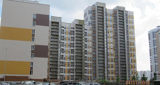 ЖК Новокосино 2, 13-й корпус, фасадные работы - вид с Юбилейного проспекта, фото 1 Квартирный контроль