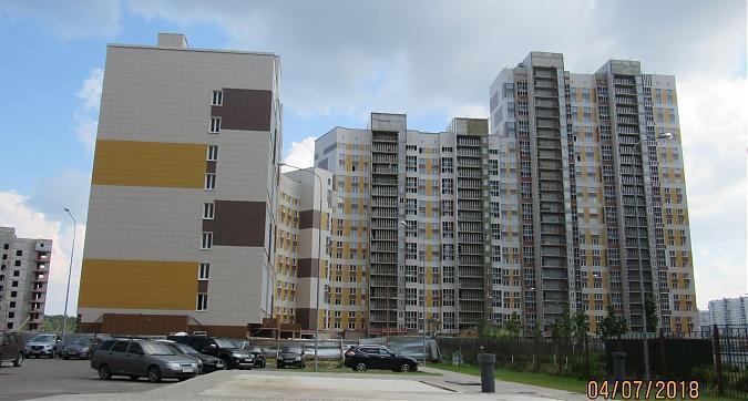 ЖК Новокосино 2, 13-й корпус, фасадные работы - вид с Юбилейного проспекта, фото 2 Квартирный контроль