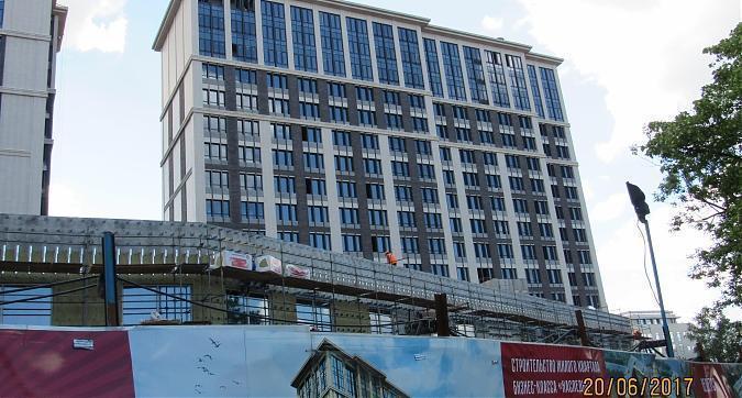ЖК Наследие (2-я очередь) - вид с Краснобогатырскай улицы Квартирный контроль