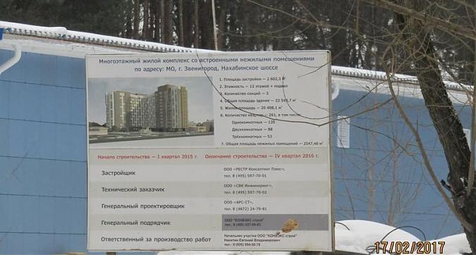 ЖК Нахабинский - паспорт объекта Квартирный контроль