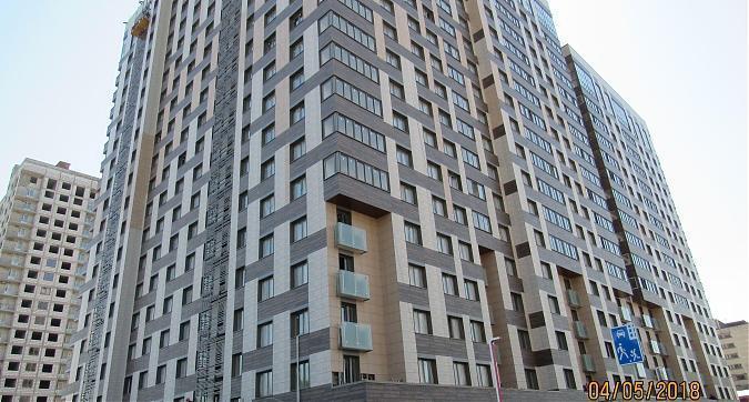 ЖК Поколение, 2-й корпус, фасадные работы - вид со стороны Нововладыкинского проезда, фото 2 Квартирный контроль