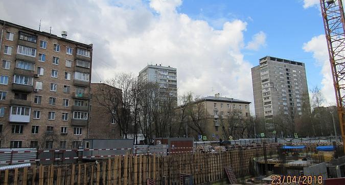 ЖК Васнецов Дом. Лидер на Масловке, котлованные работы - вид с улицы Мишина, фото 6 Квартирный контроль