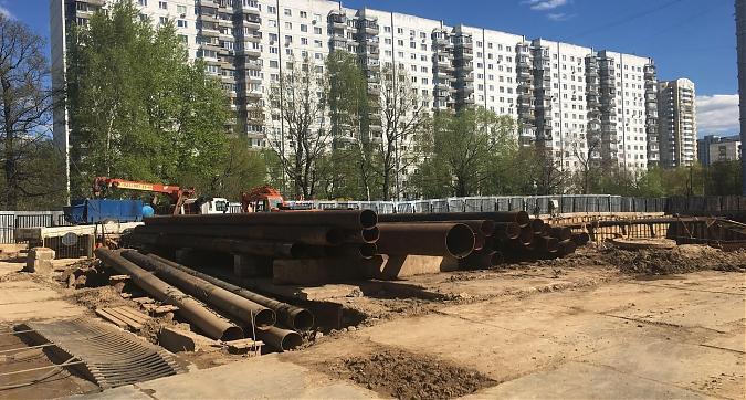 ЖК Дом на Абрамцевской - вид с Абрамцевской улицы Квартирный контроль