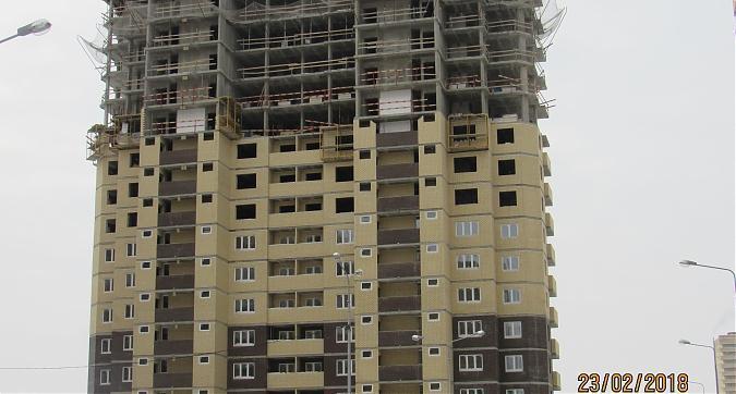 ЖК Полет, 5-й корпус - ведутся монолитные работы, вид с улицы Дмитрия Михайлова, фото 3 Квартирный контроль