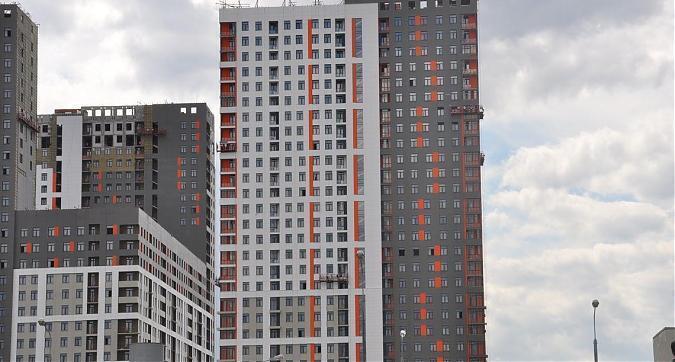 ЖК Оранж парк, 1-й корпус, вид с Новорязанского шоссе Квартирный контроль