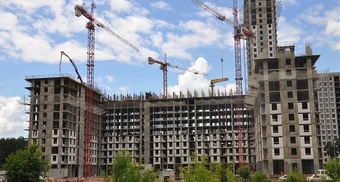 ЖК Оранж парк, 5-й корпус, вид с улицы Строителей Квартирный контроль