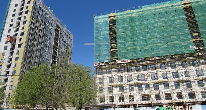 ЖК Green Park (ЖК Грин Парк) - вид с Березовой Аллеи на 2-й корпус Квартирный контроль