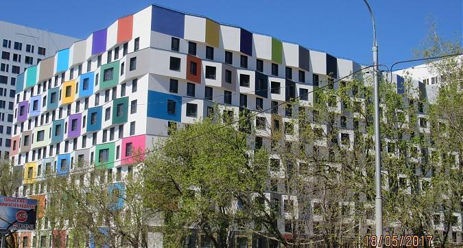 ЖК Green Park (ЖК Грин Парк) - вид с Березовой Аллеи на 1-й корпус Квартирный контроль