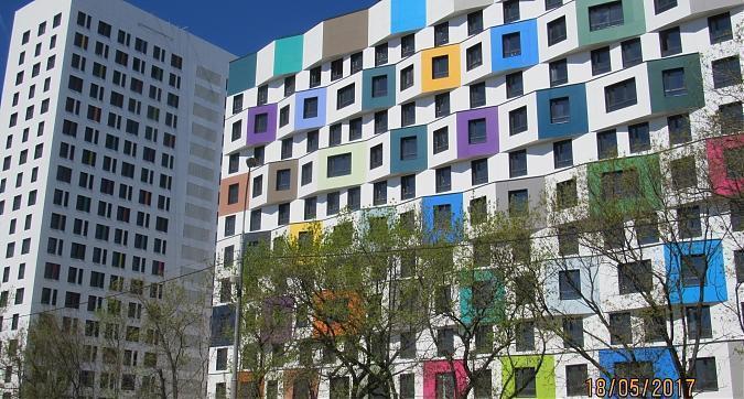 ЖК Green Park (ЖК Грин Парк) - вид с Березовой Аллеи на 1-й корпус Квартирный контроль