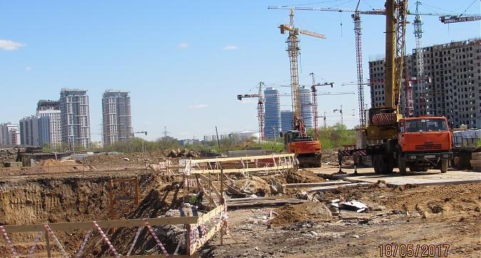 ЖК Green Park (ЖК Грин Парк) - вид с Олонецкой улицы на строительство 3-го корпуса Квартирный контроль