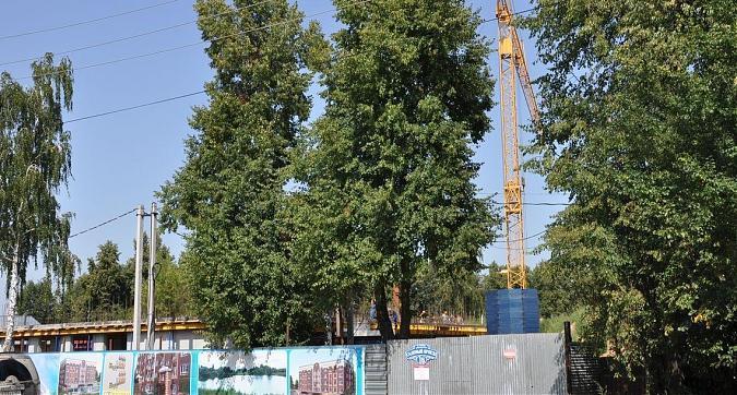 ЖК Дом у озера, ведуться монолитные работы, вид с Садового проезда, фото 2 Квартирный контроль