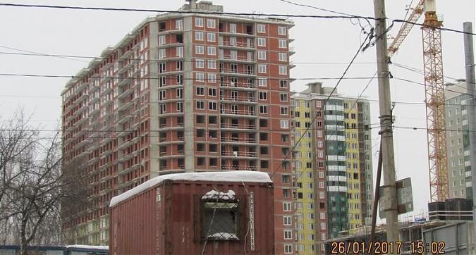 ЖК Изумрудные холмы - вид на строительство 14 и 15 корпусов со стороны Волоколамского шоссе Квартирный контроль