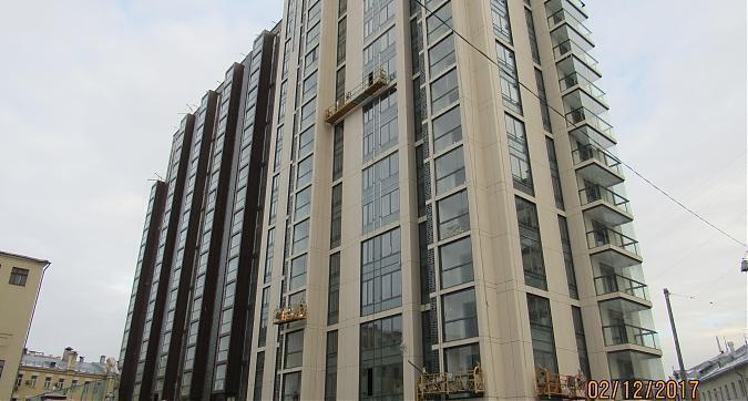 ЖК Басманный 5, фасадные работы - вид с Рязанского переулка, фото 1 Квартирный контроль