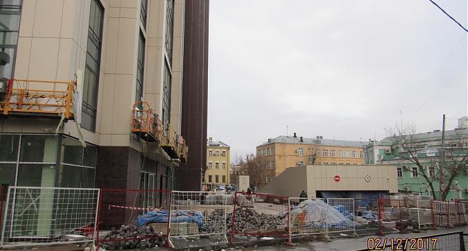 ЖК Басманный 5, фасадные работы - вид с Рязанского переулка, фото 4 Квартирный контроль