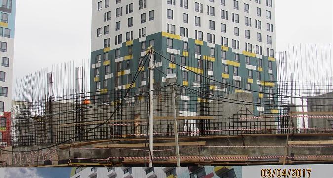 ЖК Варшавское шоссе 141, строительство детского сада - вид со двора Квартирный контроль