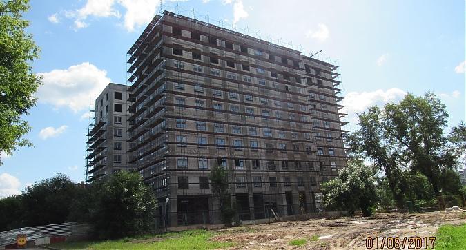 ЖК Отражение - вид на комплекс с Шереметьевской улицы Квартирный контроль