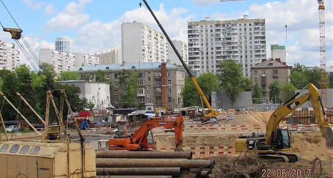 ЖК Династия - вид на строительство с Хорошевского шоссе Квартирный контроль