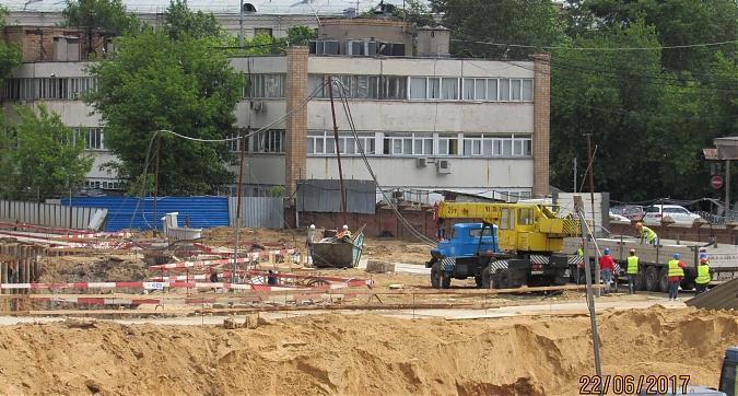 ЖК Династия - вид на строительство с Хорошевского шоссе Квартирный контроль