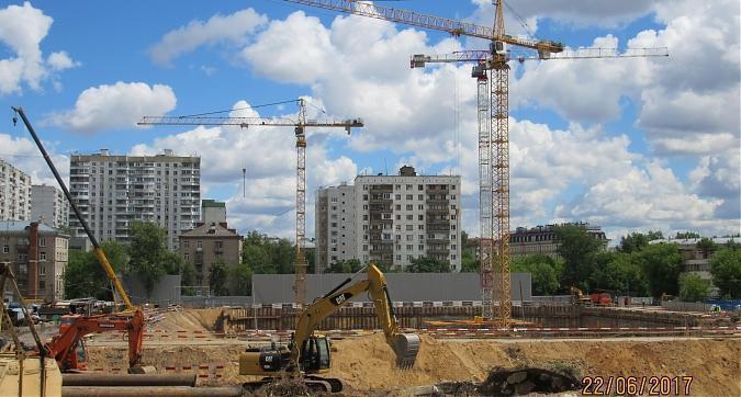 ЖК Династия - вид на строительство с Хорошевского шоссе Квартирный контроль