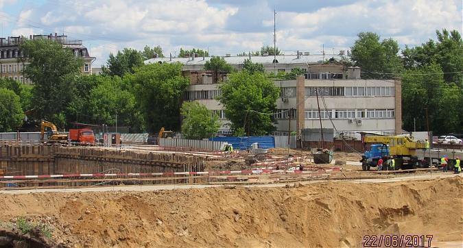 ЖК Династия - вид на строительство с Хорошевского шоссе Квартирный контроль