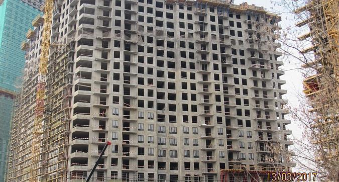 ЖК Сердце Столицы, 2-й корпус - вид со стороны Москва реки Квартирный контроль