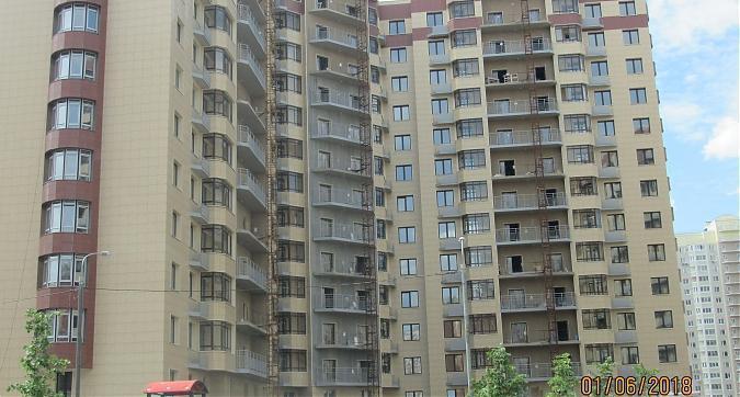 ЖК Березовая роща, 4-й корпус - фасадные работы, вид с северной стороны, фото 2 Квартирный контроль