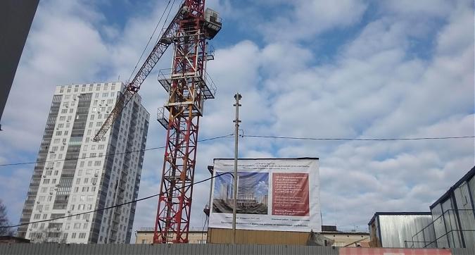 ЖК Октябрь (Клубный дом Октябрь), строительная площадка, вид с ул. Народного Ополчения, фото - 2 Квартирный контроль