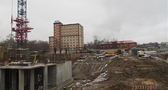 ЖК ИзМайЛовО, корпус А - монолитные работы, вид с Верхней Первомайской улицы, фото 3 Квартирный контроль
